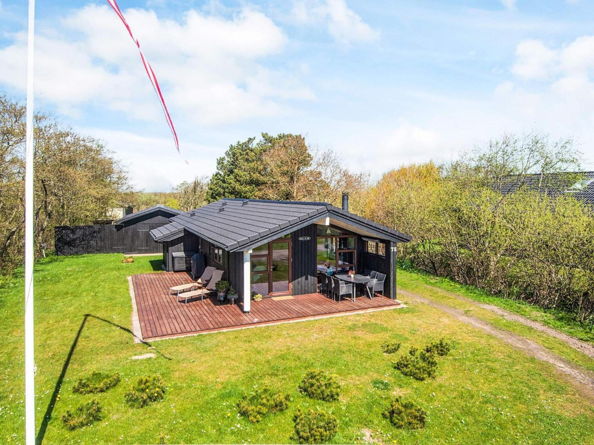 6 Person Holiday Home In R M Lakolk Exteriör bild